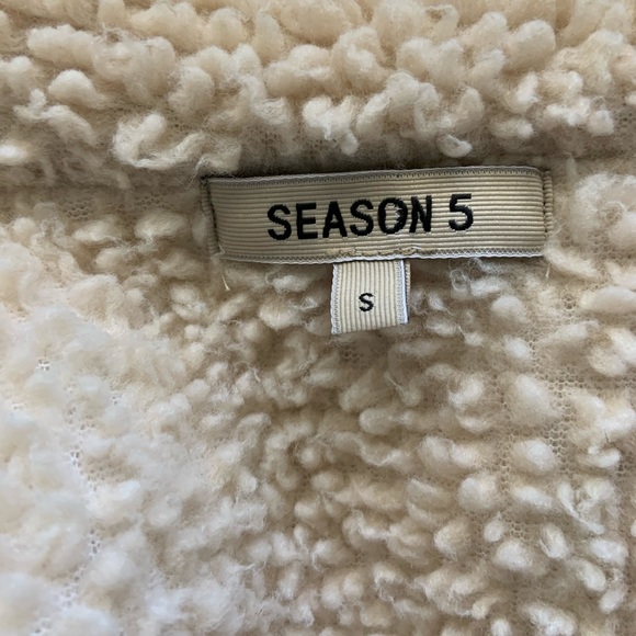 yeezy sherpa jacket